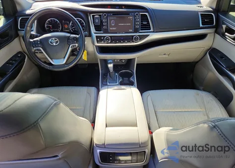 2017 Toyota Highlander Le z USA, uszkodzony, nr VIN 5TDBZRFH6HS420144